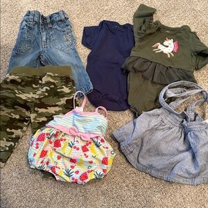 Girls 6-9 month bundle of clothes